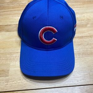 Chicago Cubs OC Sports Youth Blue Baseball Cap with Red Logo
